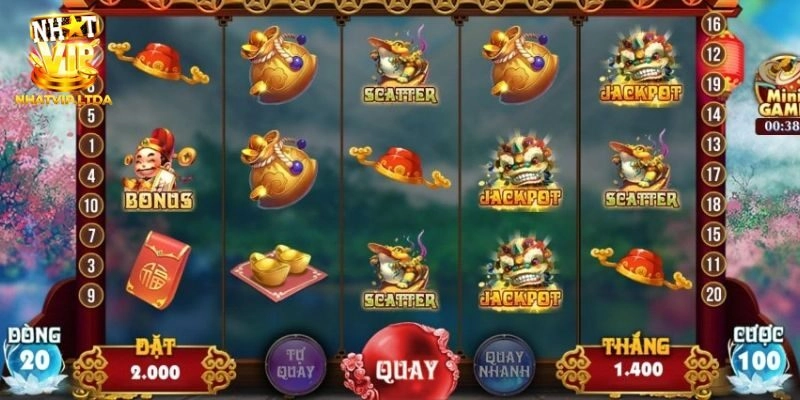 Nổ Hũ 4 Thần Thú - Phiên Bản Game Đổi Thưởng Chất Lượng Cao